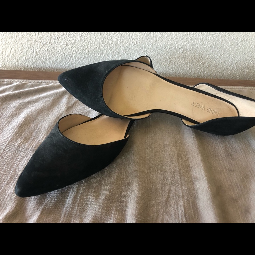 Nine West pointed toe flat
